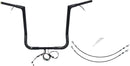 EZ Install Wired 1-1/4" Flat Top Handlebar Kit Black - 91.5 CM | Vendor No. 702216-B
