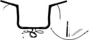 EZ Install Wired 1-1/4" Flat Top Handlebar Kit Black - 25.4 MM | Vendor No. 712012-B