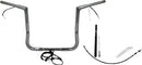 EZ Install Wired 1-1/4" Flat Top Handlebar Kit Chrome - 91.5 CM | Vendor No. 712014