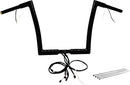 EZ Install Wired 1-1/4" Flat Top Handlebar Kit Black - 26 CM | Vendor No. 701912-B