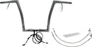 EZ Install Wired 1-1/4" Flat Top Handlebar Kit Chrome - 89 CM | Vendor No. 701914