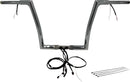 EZ Install Wired 1-1/4" Flat Top Handlebar Kit Chrome - 89 CM | Vendor No. 702912