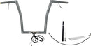 EZ Install Wired 1-1/4" Flat Top Handlebar Kit Chrome - 89 CM | Vendor No. 712916