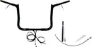 EZ Install Wired 1-1/4" Pointed Top Handlebar Kit Black - 39.5 CM | Vendor No. 912012-B