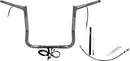 EZ Install Wired 1-1/4" Pointed Top Handlebar Kit Chrome - 25.4 MM | Vendor No. 912014