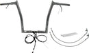 EZ Install Wired 1-1/4" Pointed Top Handlebar Kit Chrome - 25.4 MM | Vendor No. 901914