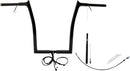 EZ Install Wired 1-1/4" Pointed Top Handlebar Kit Black - 32 MM | Vendor No. 912916-B