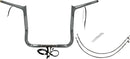 EZ Install Wired 1-1/4" Pointed Top Handlebar Kit Chrome - 25.4 MM | Vendor No. 901214