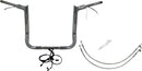 EZ Install Wired 1-1/2" Pointed Top Handlebar Kit Chrome - 91.5 CM | Vendor No. 801214