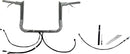 EZ Install Wired 1-1/2" Pointed Top Handlebar Kit Chrome - 38 CM