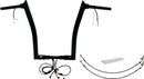 EZ Install Wired 1-1/2" Pointed Top Handlebar Kit Black - 32 MM | Vendor No. 801316-B