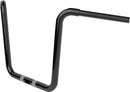 Twin Round Handlebar Black For Harley Davidson FLTRU 1690 ABS - 32 MM