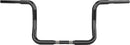 Twin Round Handlebar Black For Harley Davidson FLHT 1340 - 25.4 MM