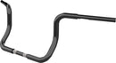 Twin Round Handlebar Black For Harley Davidson FLHT 1340 - 25.4 MM