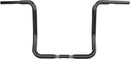 Twin Round Handlebar Black For Harley Davidson FLH 1868 - 25.4 MM