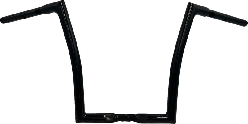 1-1/4" EZ Install Flat Top Handlebar Black - 89 CM | Vendor No. 748014-B