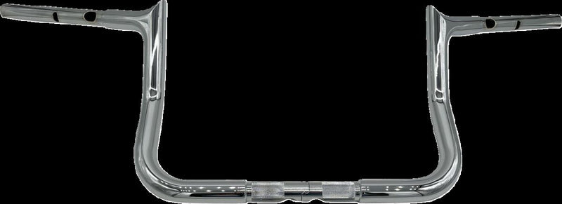 1-1/4" EZ Install Pointed Top Handlebar Chrome - 25.4 MM | Vendor No. 945010