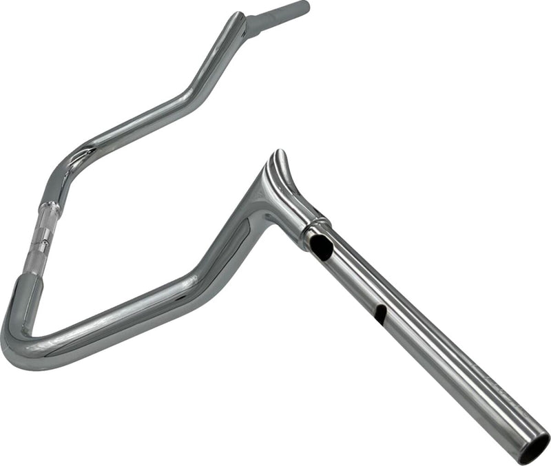 1-1/4" EZ Install Pointed Top Handlebar Chrome - 25.4 MM | Vendor No. 945011