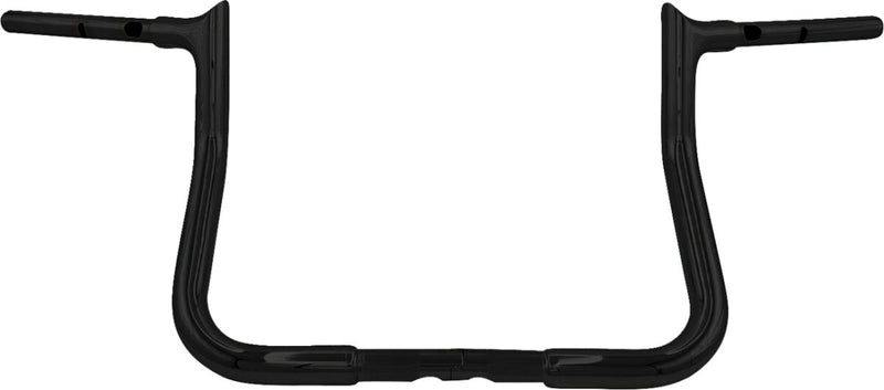 1-1/4" EZ Install Pointed Top Handlebar Black / Gloss - 25.4 MM | Vendor No. 945011-B