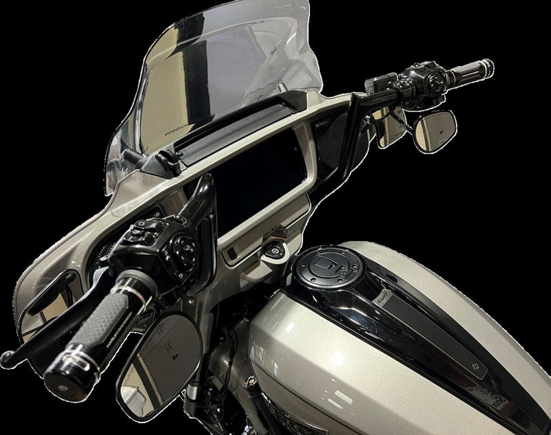 1-1/4" EZ Install Pointed Top Handlebar Black / Gloss - 25.4 MM | Vendor No. 945012-B