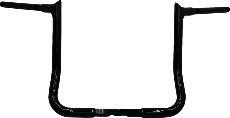 1-1/4" EZ Install Pointed Top Handlebar Black / Gloss - 25.4 MM | Vendor No. 945014-B