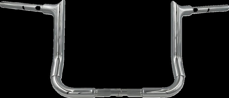1-1/2" EZ Install Pointed Top Handlebar Chrome - 25.4 MM | Vendor No. 845012
