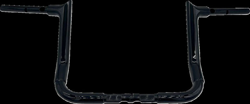 1-1/2" EZ Install Pointed Top Handlebar Black - 25.4 MM | Vendor No. 845012-B