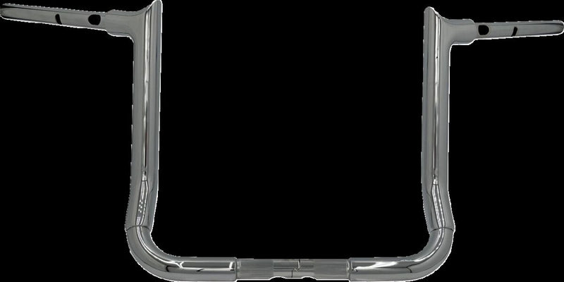 1-1/2" EZ Install Pointed Top Handlebar Chrome - 25.4 MM | Vendor No. 845014