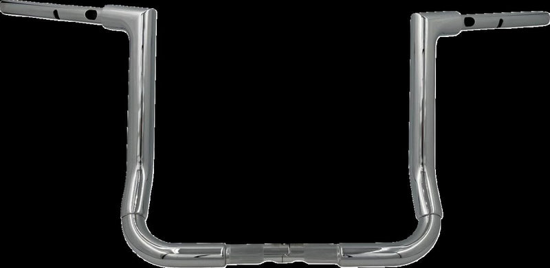 1-1/2" EZ Install Flat Top Handlebar Chrome - 91.5 CM | Vendor No. 645014