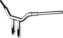 1-1/2" Kage Fighter T-Bar Chrome For Harley Davidson FLHRXS 1868 ABS - 10 Inch