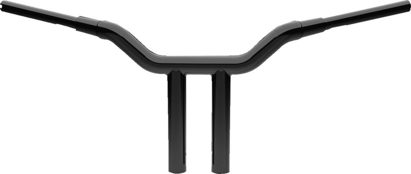1-1/2" Kage Fighter T-Bar Black / Gloss For Harley Davidson FLHTK 1868 ABS - 38 MM