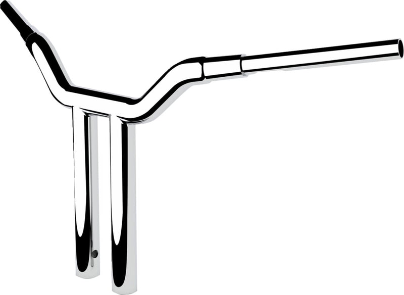 1-1/2" Kage Fighter T-Bar Chrome For Harley Davidson FLHRXS 1868 - 38 MM