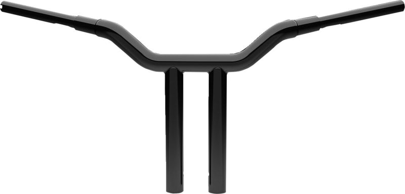 1-1/2" Kage Fighter T-Bar Black / Gloss For Harley Davidson FLHRXS 1868 - 38 MM