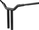1-1/2" Kage Fighter T-Bar Black / Gloss For Harley Davidson FLHRXS 1868 ABS - 38 MM