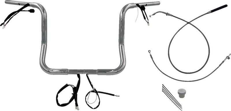 1-1/4" EZ Install Round Top Handlebar Chrome - 25.4 MM | Vendor No. 939014