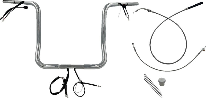 1-1/4" EZ Install Round Top Handlebar Chrome - 32 MM | Vendor No. 939016