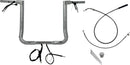 EZ Install Wired Handlebar Kit Chrome - 91.5 CM
