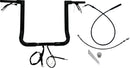 EZ Install Wired Handlebar Kit Black / Powder-Coated - 91.5 CM | Vendor No. 649016-B