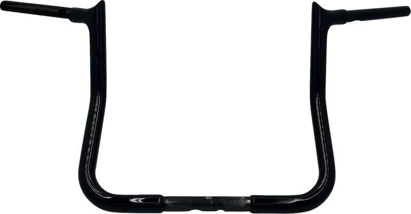 1-1/4" EZ Install Pointed Top Handlebar Black / Gloss - 25.4 MM | Vendor No. 945013-B