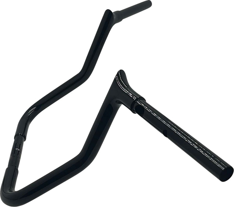 1-1/4" EZ Install Pointed Top Handlebar Black / Gloss - 25.4 MM | Vendor No. 945013-B