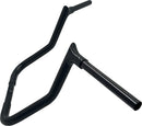 1-1/4" EZ Install Pointed Top Handlebar Black / Gloss - 39.5 CM | Vendor No. 905013-B