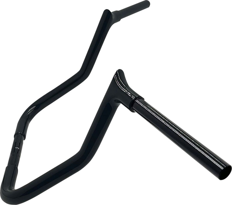 1-1/4" EZ Install Pointed Top Handlebar Black / Gloss - 39.5 CM | Vendor No. 905013-B