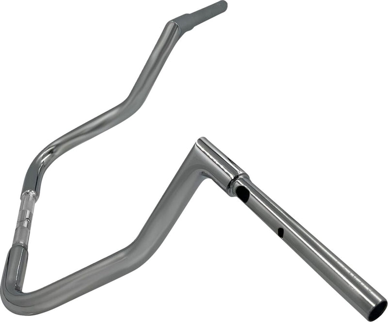 1-1/4" EZ Install Flat Top Handlebar Chrome - 25.4 MM | Vendor No. 745013