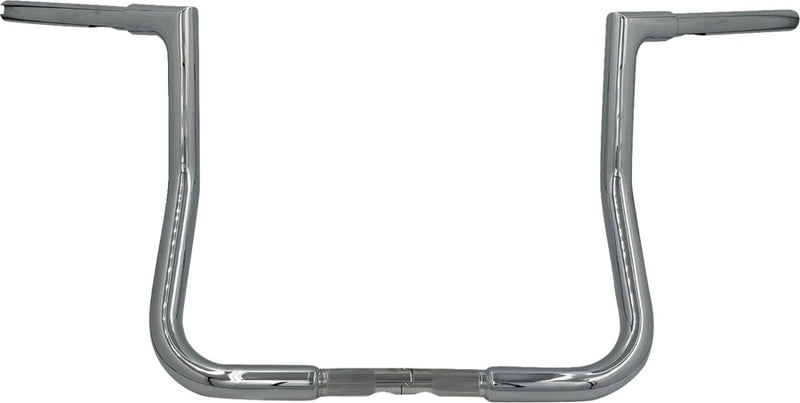 1-1/4" EZ Install Flat Top Handlebar Chrome - 25.4 MM | Vendor No. 705013