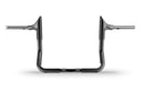 Bull Handlebar Black / Gloss For Harley Davidson FLHT 1450 2006 - 25.4 MM