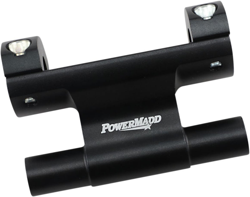 Powerriser 475 Pivoting Handlebar Risers Black/Flat - 22 MM
