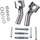 Kickback Handlebar Risers Chrome For Honda VTX 1300 C 2004-2009 - 25.4 MM
