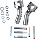 Kickback Handlebar Risers Chrome For Honda VTX 1300 C 2004-2009 - 25.4 MM