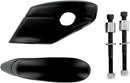 Liner Pullback Handlebar Risers Black / Matt For Yamaha XV 1900 2006-2007