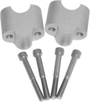 Venture Handlebar Riser Extensions Raw For Yamaha XVZ 1300 TF 1999-2009 - 25.4 MM